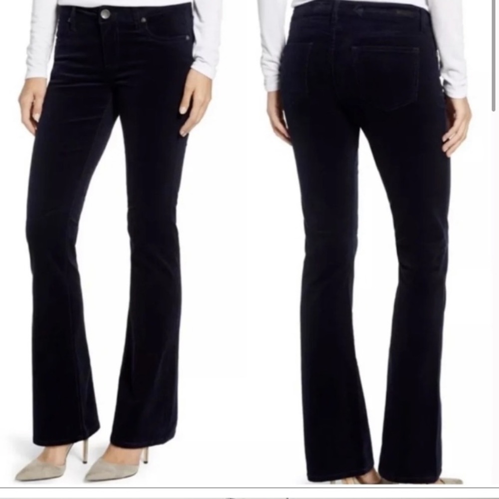 Women’s Kut from the Kloth Karen Baby Bootcut corduroy blue pants size 2